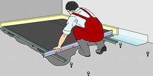 Podeaua apartamentului cu mâinile sale cum se schimba, degroșare, manual, foto - un lucru ușor (degroșare) Podeaua apartamentului cu mâinile sale cum se schimba, degroșare, manual, foto - un lucru ușor