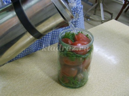 Tomate cu vârfuri de morcov (morcov blaturi Rețetă) Tomate cu blaturi de morcov