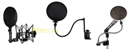 Pop-filtru Microfon - ceea ce este pentru (microfon) Filtru microfon Pop - ce este