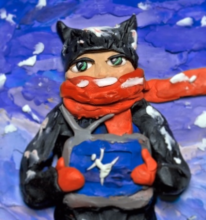 Lovirea imagini care sunt făcute din lut (poze) picturi impresionante care sunt realizate din plastilină