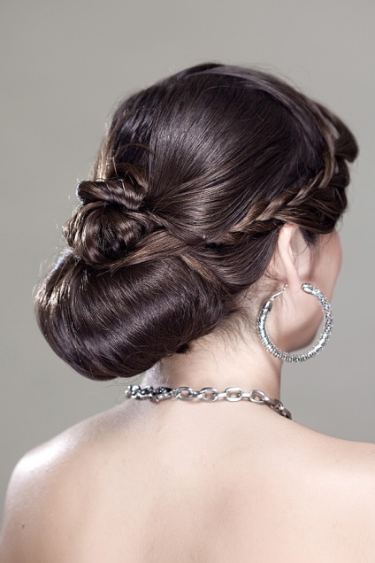 Hairstyle în ideile fotografie stil grecesc (stil) Hairstyle în ideile foto în stil grecesc