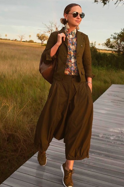 Stilul safari natural de culoare (stil) Stilul safari natural de culoare