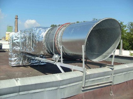 Proiectare si calcul al sistemului de ventilație (un complex puțul de ventilație) Proiectare si calcul a sistemelor de ventilație