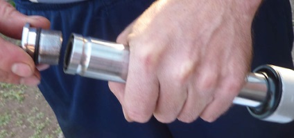 Repararea de scuter pen furcă față - zona de reparații (led) Repararea de față scuter pen furcă - zona de reparații