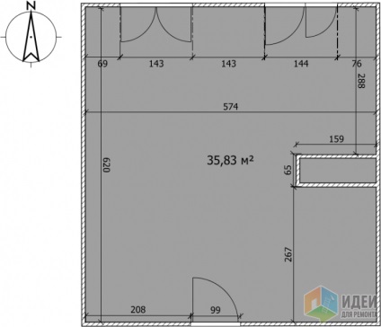 Reparare într-un apartament cu două nivele, ideea pentru repararea (reparații) Reparare într-un apartament cu două nivele, ideea de reparații
