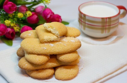 reteta cookie Savoiardi la domiciliu - reteta cu fotografii, toate mesele (cookie-uri) reteta cookie Savoiardi la domiciliu - reteta cu fotografii, toate mesele