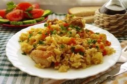 Orez cu carne (carne) Orez cu carne