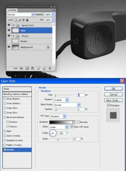 Egal răsucită cablul telefonic de la zero folosind Photoshop (lecție) Egal răsucită cablul telefonic de la zero folosind Photoshop