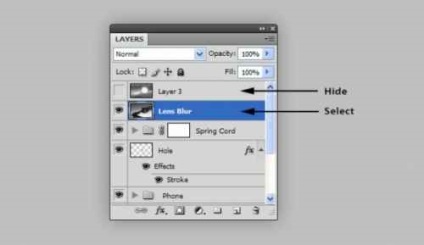 Desenați răsucită cablul telefonic de la zero folosind Photoshop (cablul) Egal răsucită cablul telefonic de la zero folosind Photoshop