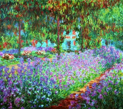 Grădină Claude Monet 1 (miros toate culorile) Grădină Claude Monet 1