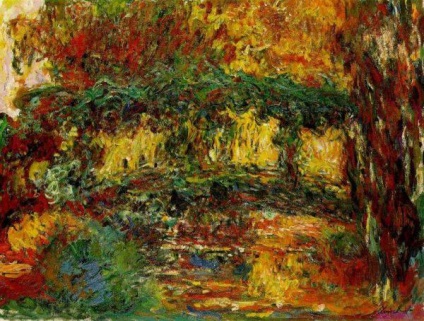 Grădină Claude Monet 1 (contrast pestriță covor) Grădină Claude Monet 1