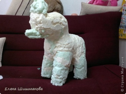 mâini grădină - Figurina elefant din spumă (lor) mâini grădină figurină - elefant de spumă