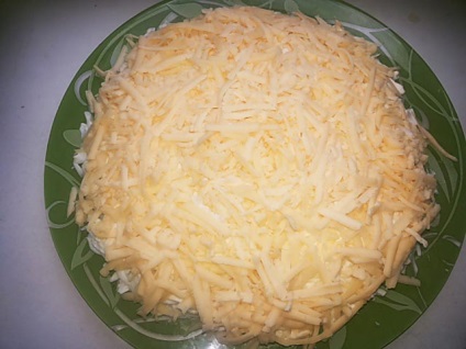 Salata - floarea soarelui - cu așchii (tăiate în cuburi mici) Salata - floarea soarelui - cu chipsuri