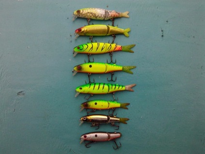 Cele mai multe wobblers catchability pentru știucă (Jackall Tiny Magallon) Cele mai multe wobblers catchability pentru știucă