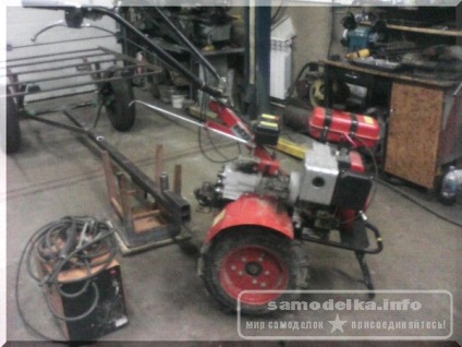 remorcă de casă la lăstari (tillers) remorcă de casa pentru motoblock