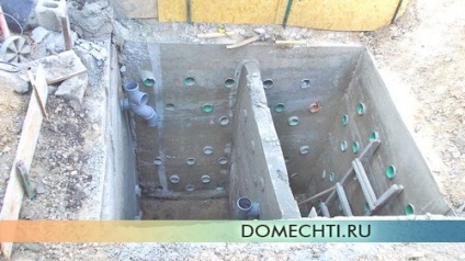 fosa septica cu mâinile pentru o casă de țară sau vila, casa de vis (fosă septică cu mâinile) fosa septica cu mâinile pentru o casă de țară sau vila, casa de vis