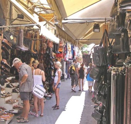 Shopping în Creta (Grecia) cumpărături Creta