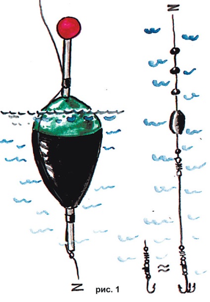 Pike și tijă float (undiță float) Pike și tijă float