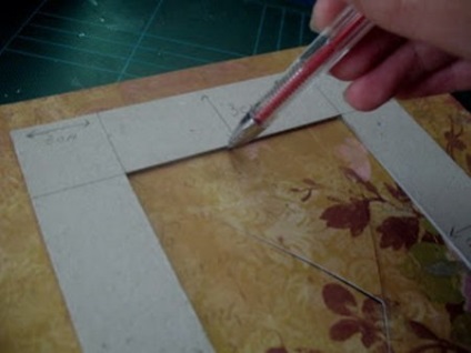 Scrapbooking, rama foto cu mâinile (Pas de Master Class cu foto și video) (lor) Scrapbooking, rama foto cu mâinile (pas cu clasa expert pas cu fotografii și video)