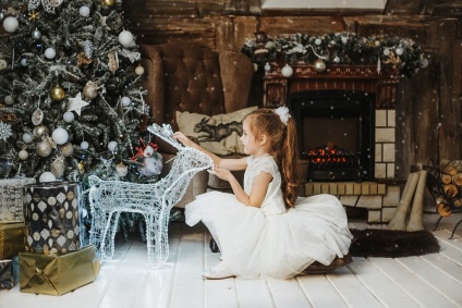 Zăpadă în studio - fotograf Victoria Kutovaya