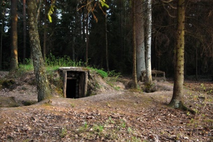 scobită Soldier (pirogă) Dugout soldatului