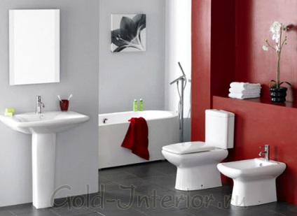 baie cu WC fotografii, sfaturi, trucuri (băi fotografii de toaletă) Baie combinată cu fotografii de toaletă, sfaturi, trucuri