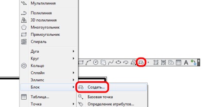 Crearea de blocuri în AutoCAD