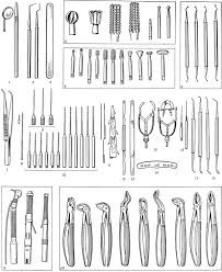 Instrumentele dentare (suprafața rădăcinii dintelui) instrumente dentare