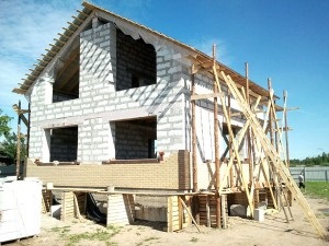 Construirea unei case de saypstroy beton celular (construcția unei case de beton celular) Construirea unei case de beton celular saypstroy
