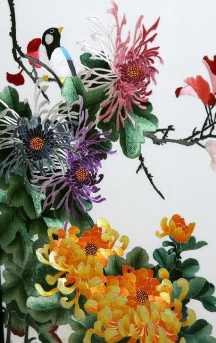 Suzhou broderie - un alt chinez exclusiv (de mătase) Suzhou broderie - un alt chinez exclusiv