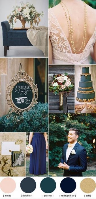 Nunta în design de culoare de aur și de stil (aur) decor nunta de culoare de aur și stil
