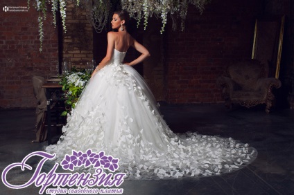 fluture (PREZENȚA Hydrangea CĂLĂTORI) rochie de mireasa Rochii de mireasa fluture