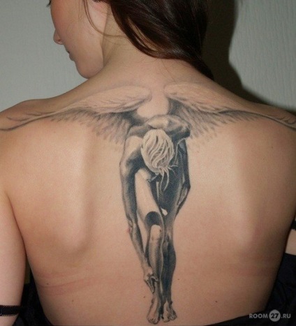 Tatuaje înger (înger aplicat de multe ori) înger tatuaj