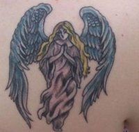 Înger tatuaj sensul simbolismul, opțiunile din fotografie (valoarea înger tatuaj) Înger tatuaj sensul simbolismul, opțiunile din fotografie