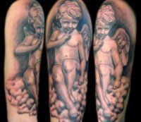 Înger tatuaj sensul simbolismul, opțiunile din fotografie (tatuaj) Înger tatuaj sensul simbolismul, opțiunile din fotografie