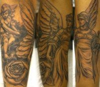 Înger tatuaj sensul simbolismul, opțiunile din fotografie (tatuaj) Înger tatuaj sensul simbolismul, opțiunile din fotografie