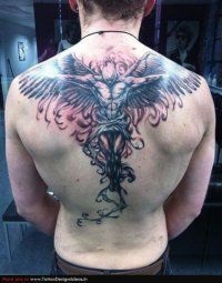 Înger tatuaj sensul opțiuni Simbolism pe fotografie (îngerul) Înger tatuaj sensul simbolismul, opțiunile din fotografie