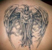 Înger tatuaj sensul simbolismul, opțiunile din fotografie (valoare) Înger tatuaj sensul simbolismul, opțiunile din fotografie