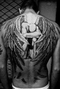 Înger tatuaj sensul simbolismul, opțiunile din fotografie (tatuaj) Înger tatuaj sensul simbolismul, opțiunile din fotografie