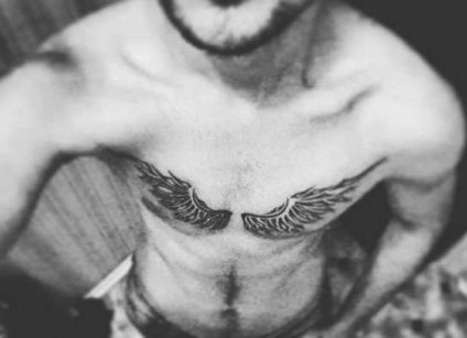 Aripi de Tatuaje valoare tatuaj, 34 de fotografii, desene (aripi) Aripi de tatuaje de valoare tatuaj, 34 fotografii, schițe