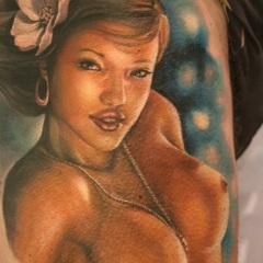 Tatuaje în stilul realismului, desene sau modele tatuaj și imagini (miniaturi) Tatuaje în stilul de realism, desene sau modele tatuaj și fotografii