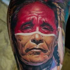 Tatuaje în stilul realismului, schițe și fotografii tatuaj (stil) Tatuaje în stilul de realism, desene sau modele tatuaj și fotografii