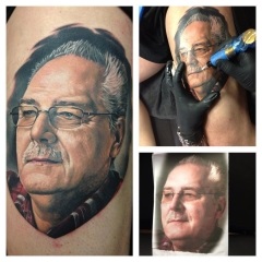 Tatuaje în stilul realismului, schițe și fotografii tatuaj (tatuaj) Tatuaje în stilul de realism, desene sau modele tatuaj și fotografii