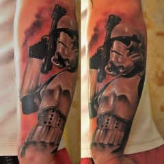 Tatuaje în stilul realismului, schițe și fotografii tatuaj (tatuaj) Tatuaje în stilul de realism, desene sau modele tatuaj și fotografii