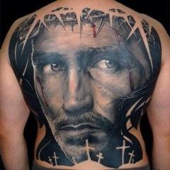 Tatuaje în stilul realismului, schițe și fotografii tatuaj (tatuaje) Tatuaje în stilul de realism, desene sau modele tatuaj și fotografii