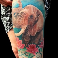 Tatuaje în stilul de realism, schițe tatuaj și fotografii (imagini) Tatuaje în stilul de realism, desene sau modele tatuaj și fotografii