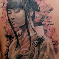 Tatuaje în stilul realismului, schițe și fotografii tatuaj (realism) Tatuaje în stilul de realism, desene sau modele tatuaj și fotografii