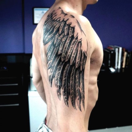 aripi de tatuaje, ceea ce înseamnă fotografii (aripi tatuaj foto) aripi de tatuaje, ceea ce înseamnă fotografia
