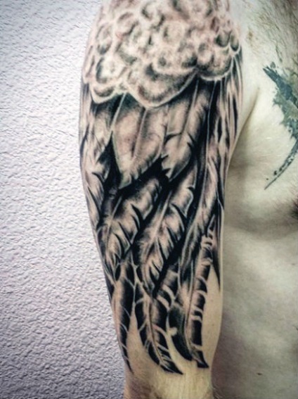 aripi de tatuaje, ceea ce înseamnă fotografii (tatuaj) aripi de tatuaje, ceea ce înseamnă fotografia