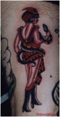 fete tatuaje serpi (șarpe tatuaj) Serpi fete tatuaj
